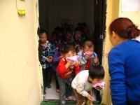 陽光寶貝幼兒園消防演習(xí)