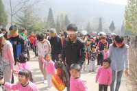 2013年4月21日“秦王湖親子拓展訓(xùn)練”活動(dòng)